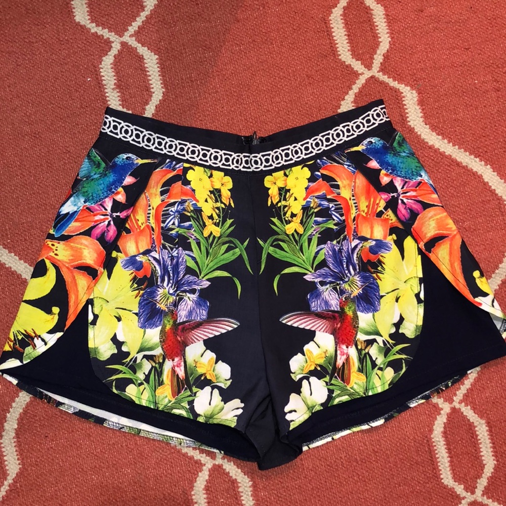 Lf Patterned Tropical Skort - image 1